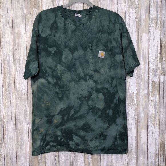 Carhartt Other - Carhartt Pocket Bleach Tie Dye Upcycle Medium